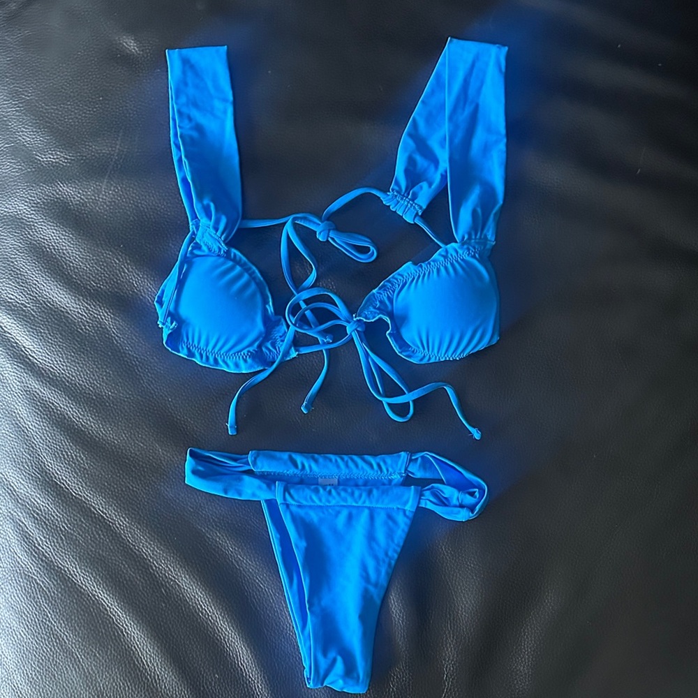 Vibrant SHEIN Blue Bikini Set